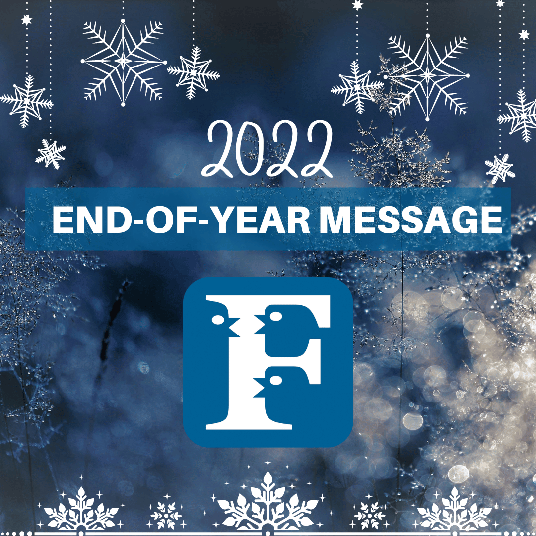 2022 End-of-Year Message
